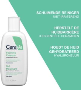 CeraVe - Foaming Cleanser - Reinigingsgel - normale tot vette huid - 88 ml - Afbeelding 2
