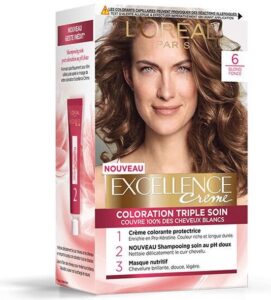Permanente Kleur Excellence L'Oreal Make Up Donkerblond Nº 6 - Afbeelding 2