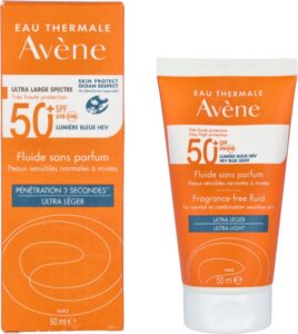 Avène Zon Fluide SPF50+ - Zonnebrand - 50 ml - Afbeelding 3