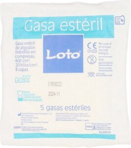 1.000 steriele gaasjes - 20x20 gevouwen 10x10 cm - Afbeelding 3