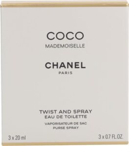 CHANEL COCO MADEMOISElle EAU DE TOILETTE TWIST AND SPRAY 20ML VAPORIZADOR 3 UND - Afbeelding 2