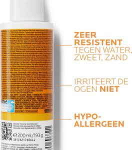 La Roche-Posay Anthelios SPF30 Onzichtbare Spray 200ml - Afbeelding 2
