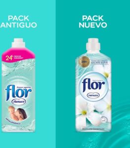 Flor Wasverzachter - Nenuco 1100ml / 50 wasbeurten - Afbeelding 2