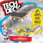 Tech Deck DIY Concrete - Herbruikbare Modelleerspeelset - Met Uniek Enjoi-fingerboard