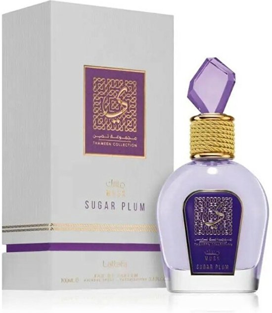 550x632-215 Uniseks Parfum Lattafa EDP Sugar Plum 100 ml - Afbeelding 1