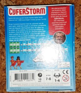 Identity Games Cijferstorm Groep 7 en 8 - Kaartspel - Afbeelding 2