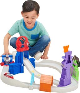 PAW Patrol De Film True Metal - Red Avonturenstad Racebaan - Marshall-voertuig - Schaal 1:55 - Afbeelding 9