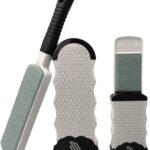 Aqua Laser Sticky Hero Pluis verwijderaar met reiniging station - Zwart - Kledingborstel - Pluizenborstel - Pluizen verwijderaar - honden- en kattenharen