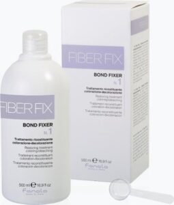 Fanola Masker Fiber Fix Bond Fixer N.1 Restoring Treatment Coloring-Bleaching - Afbeelding 2