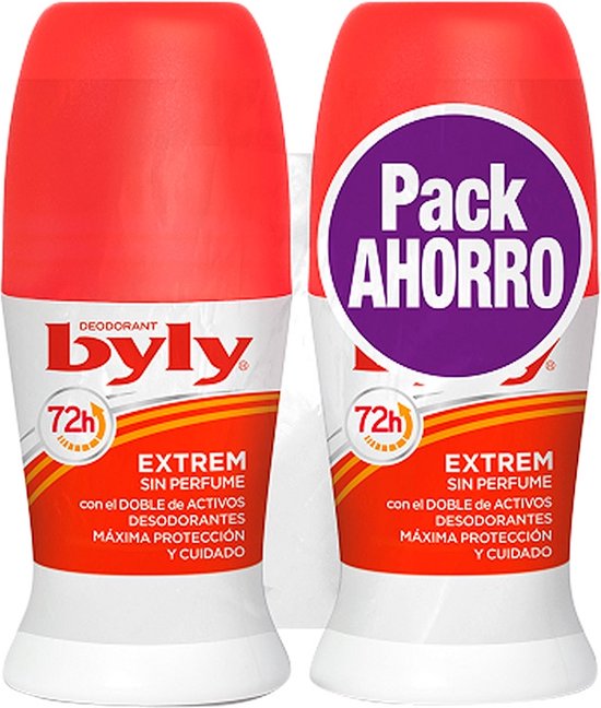 550x648-24 Byly Extrem Roll On Deodorant 2x50ml - Afbeelding 1