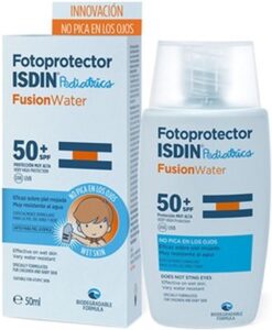 Zonnebrand Lotion Isdin Fotoprotector Pediatrics Kinderen Spf 50+ Ultra-licht (50 ml) - Afbeelding 2