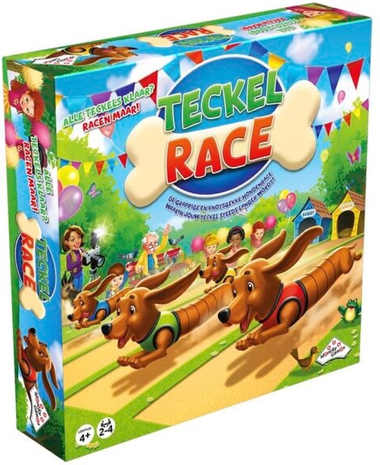550x673-2 Teckelrace 4+ / grappig en knotsgekke hondenrace spel - Afbeelding 1