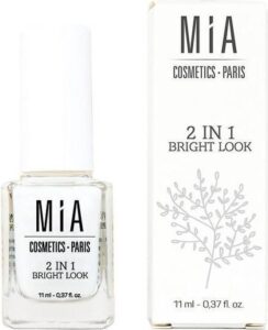 MIA Cosmetics Paris 2 In 1 Bright Look nagelversterker 11 ml Vrouwen - Afbeelding 3