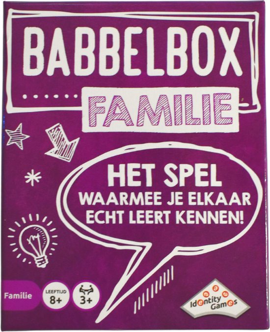550x676 Babbelbox Familie Kaartspel - 8+ - Afbeelding 1