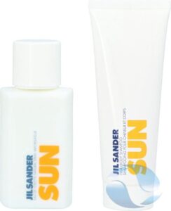 Jil Sander Sun Women Giftset Eau de toilette 75 ml  + Hair and Body Shampoo 75 ml - Afbeelding 2