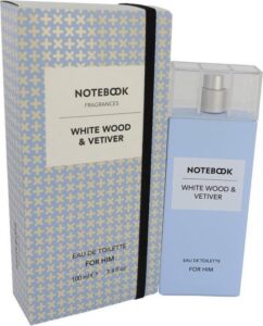 Notebook White Wood & Vetiver by Selectiva SPA 100 ml - Eau De Toilette Spray - Afbeelding 2