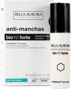Anti-Pigment Crème Bella Aurora Bio10 Forte Gevoelige huid (30 ml) (30 ml) - Afbeelding 2