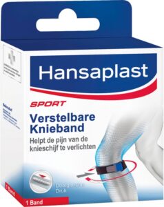 Hansaplast Sport - Verstelbare Knieband - 1 stuk - Unisex - Afbeelding 2