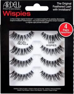 ARDELL Natural Demi Wispies Multipack 4 pary sztucznych rz s Black