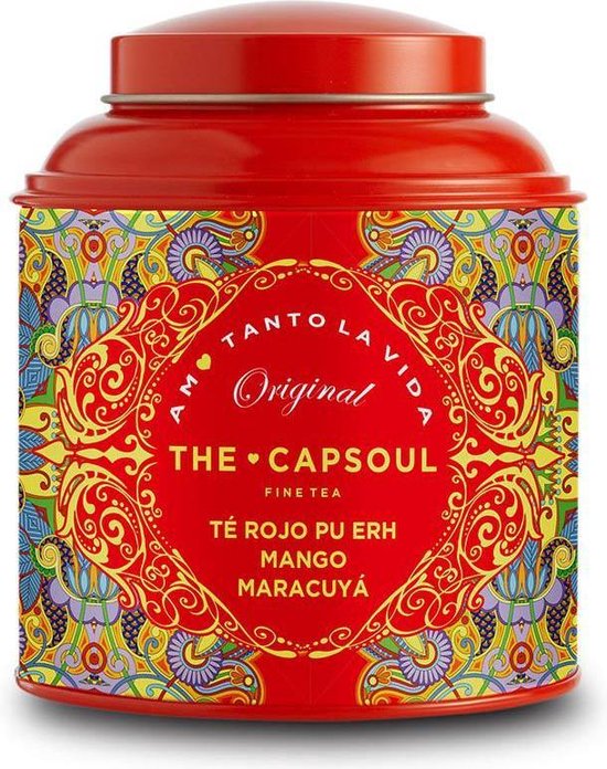 550x696-19 Groene Thee The Capsoul Mango Passievrucht (100 g) - Afbeelding 1