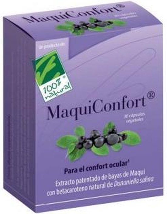 550x704-13 100%natura 100 Natura 100 Natura 100 Natura Maquiconfort 30 Vcaps - Afbeelding 1