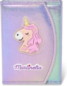 Unicorn kinder make up reisetui 17 x 12 cm kids beauty cadeau tip vakantie Martinelia schmink en verkleed accessoire - Afbeelding 2