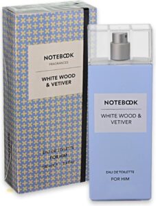 Notebook White Wood & Vetiver by Selectiva SPA 100 ml - Eau De Toilette Spray