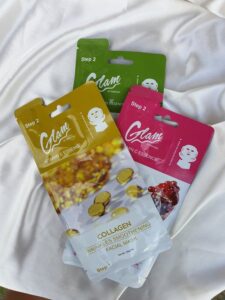 Gezichtsmasker Glam Of Sweden Collagen - Afbeelding 3