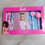Barbie glitterdagboek met accessoires
