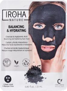 Gezichtsreiniger Detox Charcoal Black Iroha