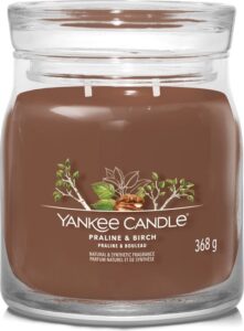 Yankee Candle - Praline & Birch Signature Medium Jar - Afbeelding 2