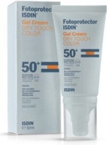 Isdin Sunscreen Spf 50+ Gel Cream Dry Touch Color 50ml - Afbeelding 2