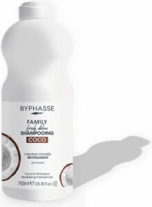 Revitaliserende Shampoo Byphasse Family Fresh Delice Kokosnoot Gekleur haar (750 ml) - Afbeelding 4