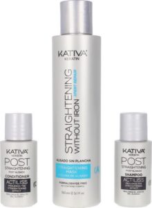 Haarstijlbehandeling Keratin Anti-frizz Post Kativa (3 pcs)