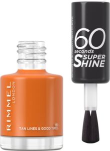 Rimmel London 60 Seconds SuperShine Nagellak - 151 Tan Lines & Good Times - Afbeelding 7