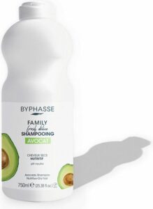 Voedende Shampoo Byphasse Family Fresh Delice Droog Haar Avocado (750 ml) - Afbeelding 4