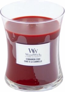 WoodWick Hourglass Medium Geurkaars - Cinnamon Chai - Afbeelding 3