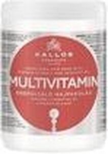Kallos - Multivitamin with Ginseng Extract and Avocado Hair Mask - 1000ml - Afbeelding 4