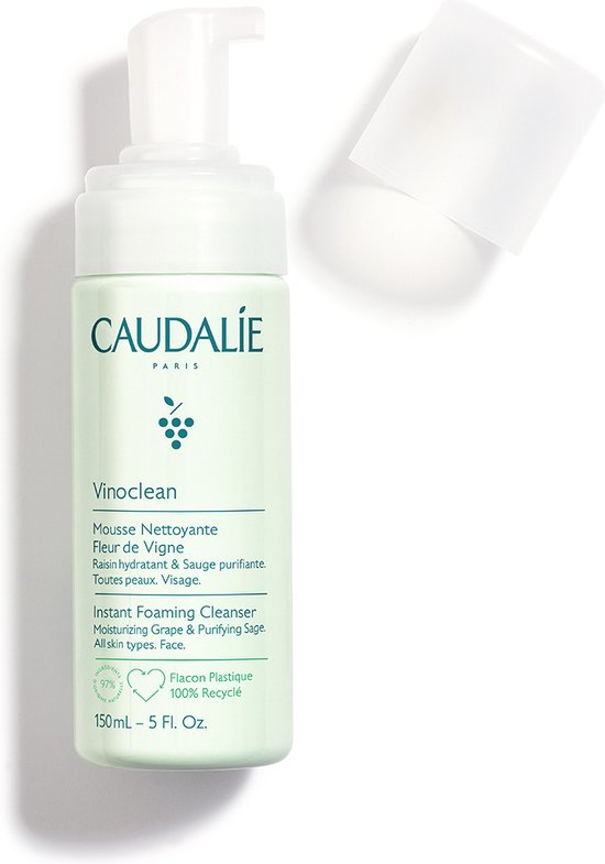 550x785-17 Caudalie Vinoclean Mousse Nettoyante Fleur de Vigne - Afbeelding 1