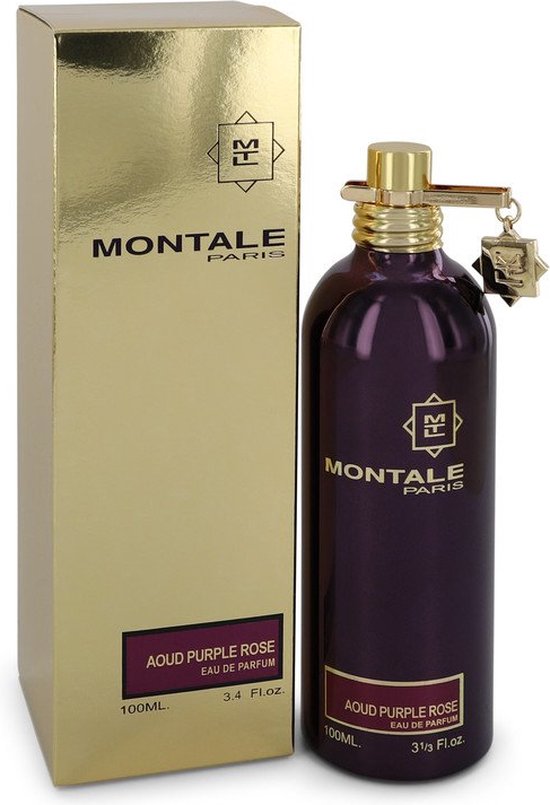 550x805-5 Montale Aoud Purple Rose by Montale 100 ml - Eau De Parfum Spray (Unisex) - Afbeelding 1