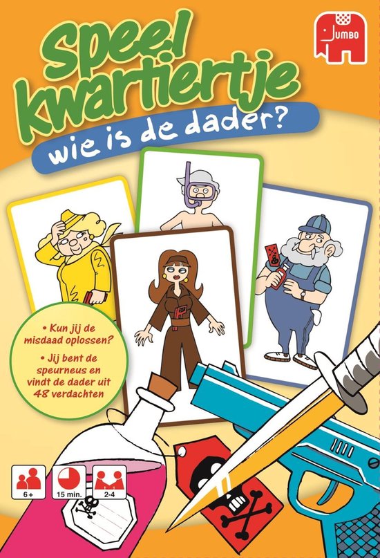 550x807-10 Speelkwartiertje - Wie is de Dader - Afbeelding 1