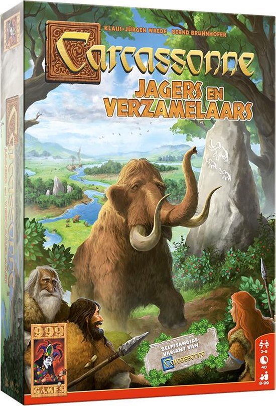 550x809 Carcassonne: Jagers & Verzamelaars Bordspel - Afbeelding 1
