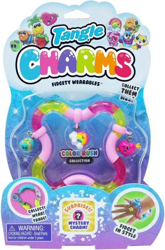 550x834 Tangle Charms Color Rush - Fidget - Voor de hand - Afbeelding 1