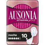 Ultrafina Plus Compresses Night Wings 10 U By Ausonia 10 Pcs - Afbeelding 2