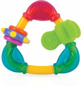 Nuby - Bijtspeelgoed - Bijtdriehoek - 3m+ - Afbeelding 7