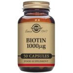 Solgar Biotin 1000 ÃƒÆ’Ã†â€™Ãƒâ€¦Ã‚Â½ÃƒÆ’…ÃƒÂ¢Ã¢â€šÂ¬Ã…â€œg 50 Tablets