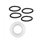 Volume Styler Ring with 4 Hairbands - 6.5 cm Doorsnee