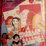 Disney Princess - Kleurboek met vilt - Knutselen - felt art - Vilt kleurboek, 28 kleurplaten - Disney prinsessen - Assepoester, Rapunzel, Jasmine, etc.