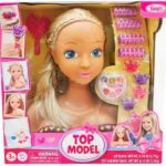 Bayer Topmodel Kapkop met Make-up - Styling Head - Kap Kop - Kappop - Kaphoofd - Make Up Pop