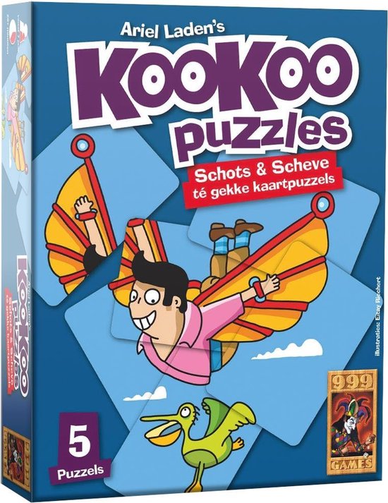 productImage-71 KooKoo Puzzle: Vliegen Kaartspel - Afbeelding 1
